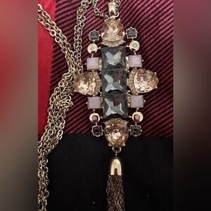 EUC long/mid length necklace from Saks.